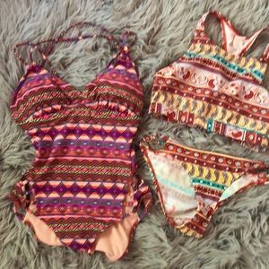 Swim bundle 1 piece and bikini